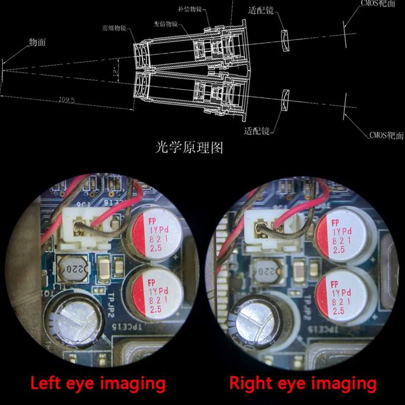 Simul фокальный Тринокулярный Стерео микроскоп 3,5-45X непрерывное увеличение 720P 13mp VGA HDMI видеокамера для пайки печатных плат