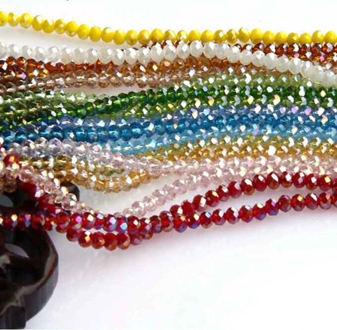 Free shipping multi color 3mm 145PCS Bicone crystal beads Cut Faceted