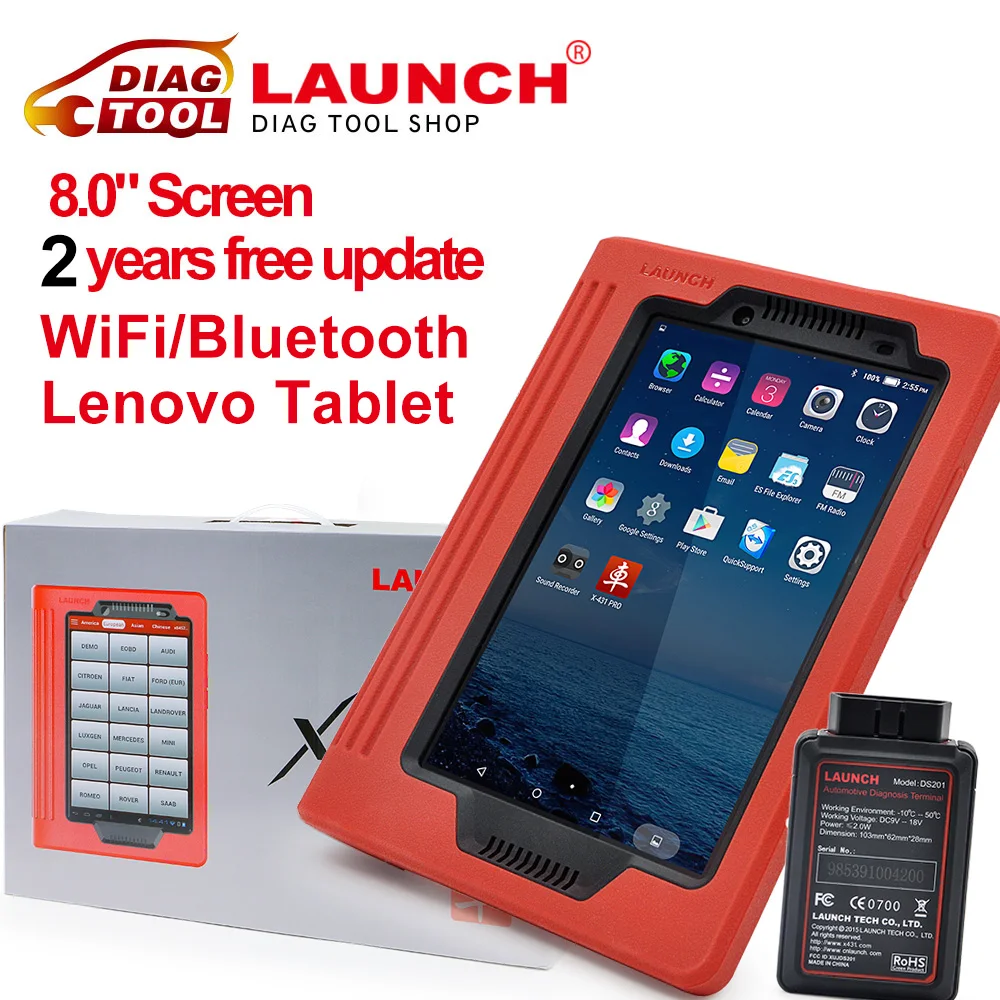 2016 latest Original Launch X431 Pro 8'' Tablet PC WiFi