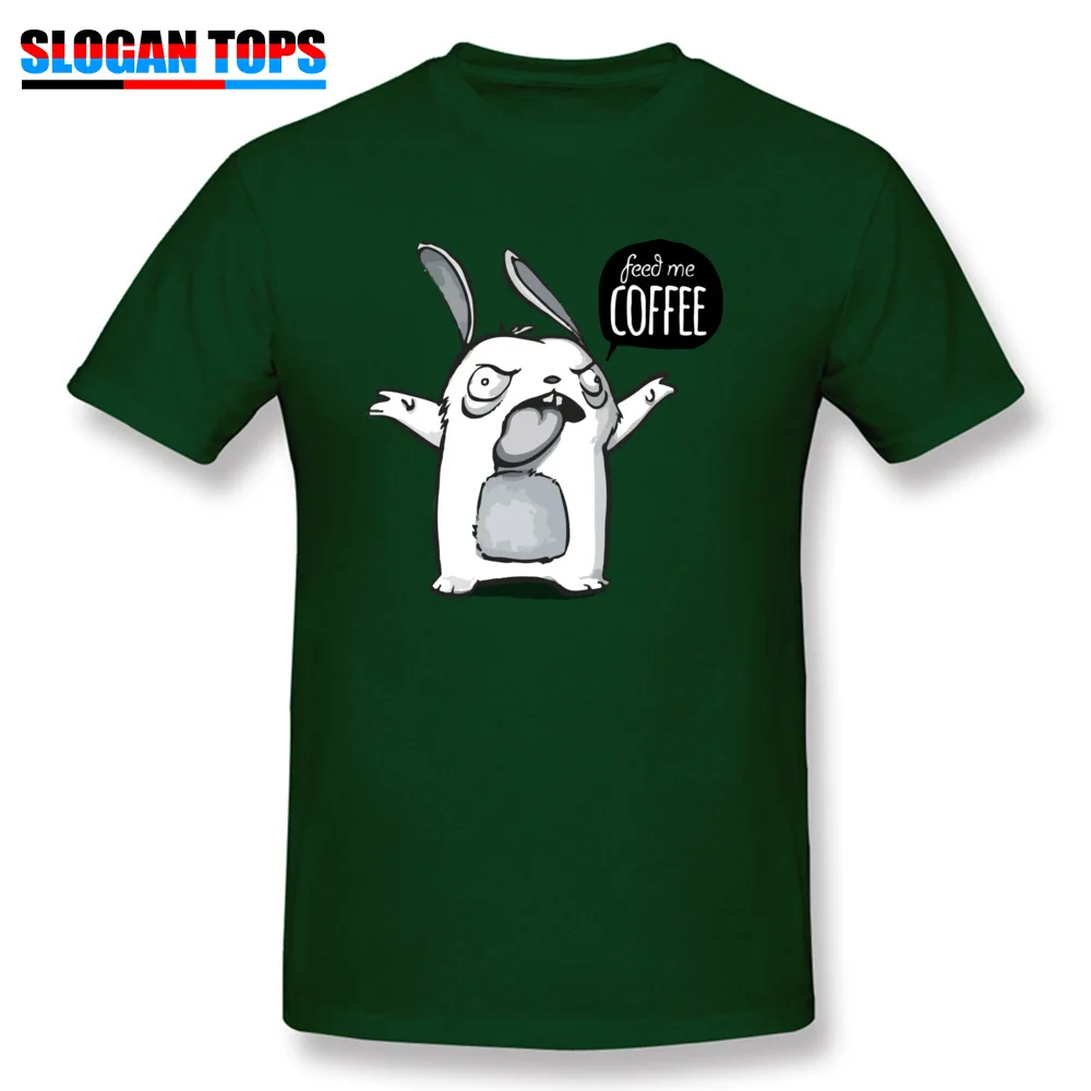 Crew Neck feed me coffee 100% Cotton Men's T-Shirt Casual Short Sleeve T Shirt New Coming Leisure T Shirts Free Shipping feed me coffee dark