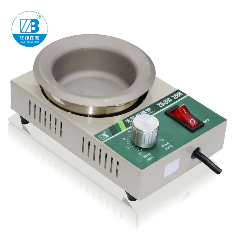 

Lead-Free Titanium Alloy Solder Soldering Pot Pure titanium tin material Lead Free Compatible Digital Solder Pot 80D