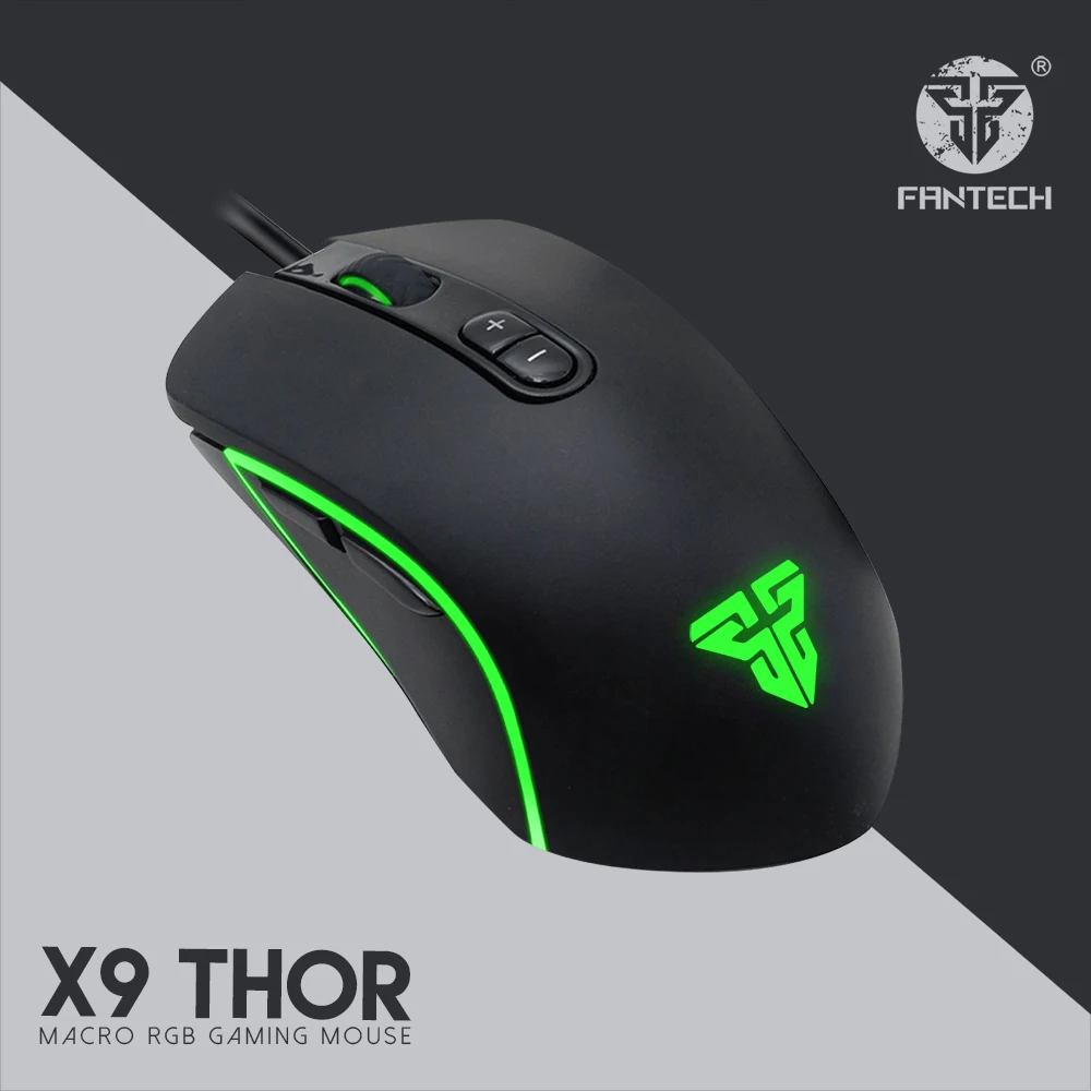 

FANTECH Optical Mouse Mice 7D Adjustable 4800DPI RGB Professional Wired Gaming Mouse For PC Laptop FPS Game Player Mouse Mice