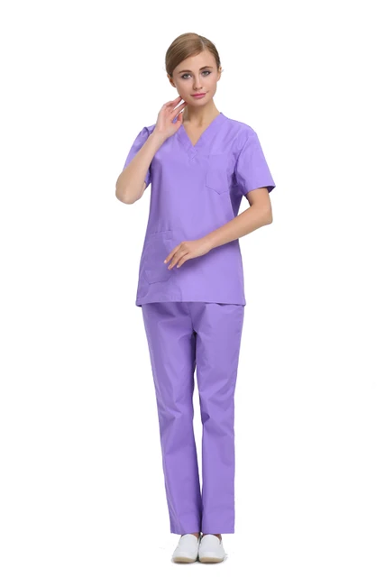 2015 oem medical clothing suits ladies scrub sets nursing scrubs