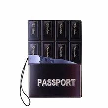 Модный многофункциональный стереоскопический 3D мультяшный набор держатель паспорта для путешествий за рубежом необходимые документы Taoka пакет