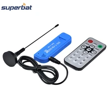 Superbat Высокое качество 75 Ом FM+ DAB USB DVB-T RTL2832U+ R820T2 120 см кабель MCX штекер Разъем Антенна Комплект USB 2,0 вход