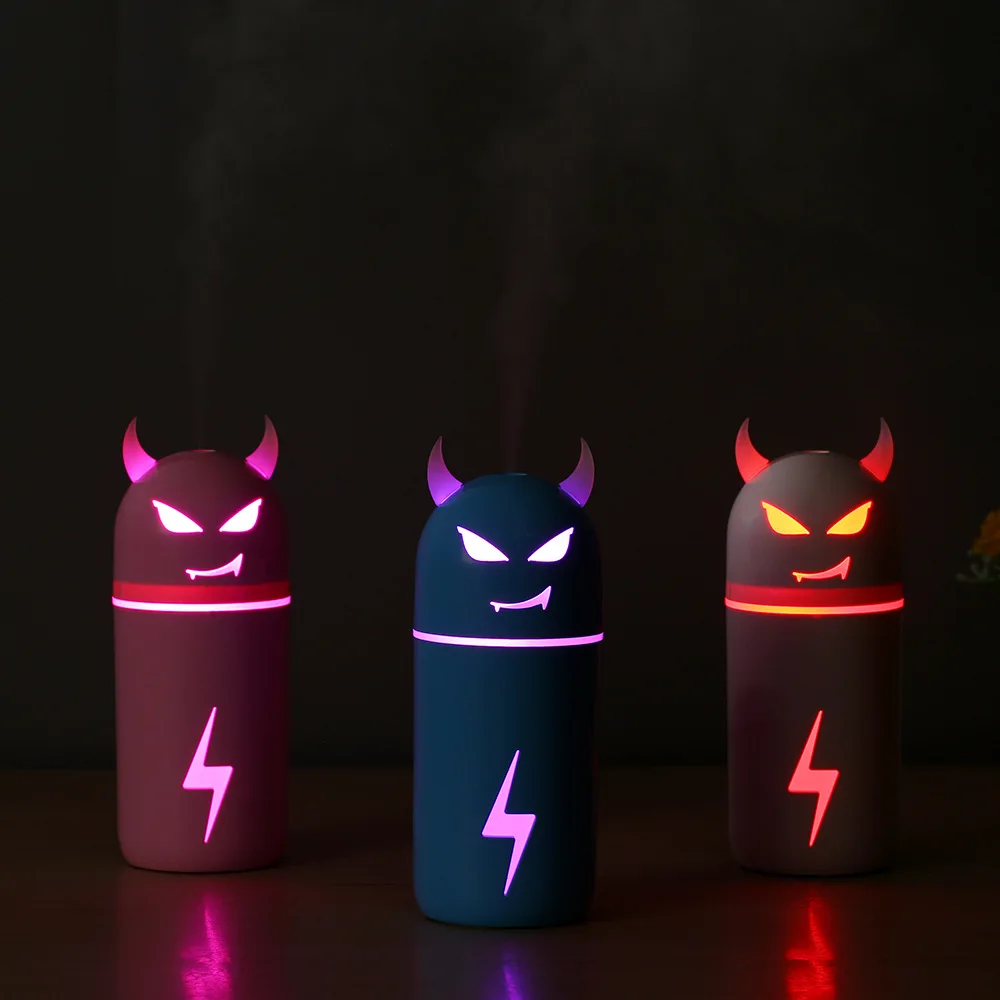 

Creative gift Air Humidifier Magic Cow Style Essential Oil Aroma Diffuser with 7 Changing Led Night Light For Office Car Home
