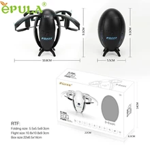 Смарт миниатюрный самолета Wi-Fi Fpv Дрон FQ777 FQ28 6-Axis Gyro 2.0MP Quadcopter в форме яйца Карманный складной мини-самолет