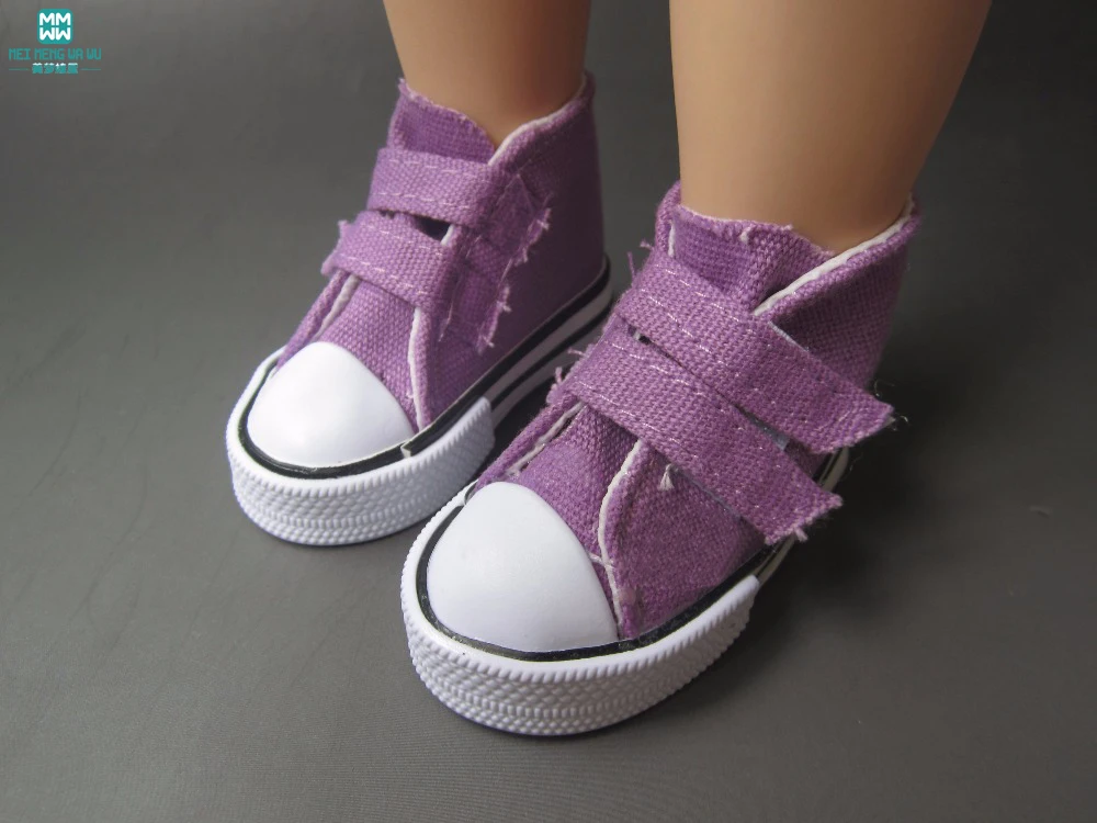 Оранжевые холщовые кроссовки для шарнирной куклы 1/4 1/3 и 16 фотообуви|doll shoes|sneakers for