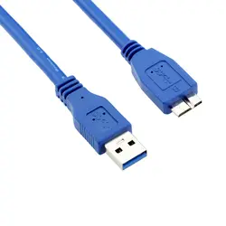 0.3 м на очень высоком Скорость USB 3.0 5 Гбит Micro B мужчинами кабель-удлинитель для/ концентратор/жесткий диск/HDD/SSD корпус