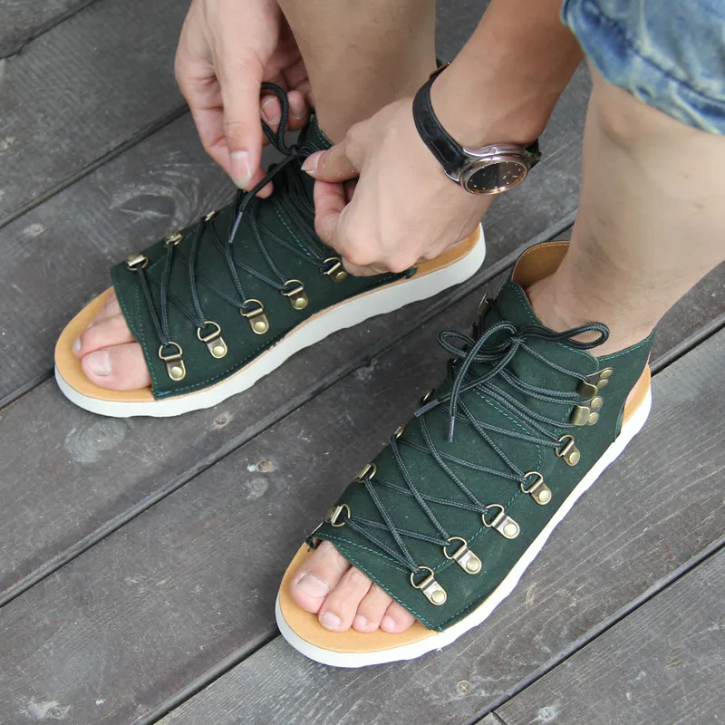 men's open toe sandals