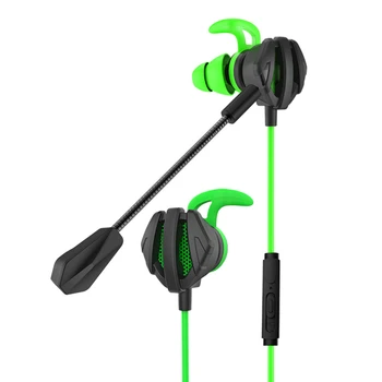 

New Gaming Headset Wired Earphone Headphones Dedicated Microphone Volume Control Stereo Noise Cancelling For Phone PC Laptop
