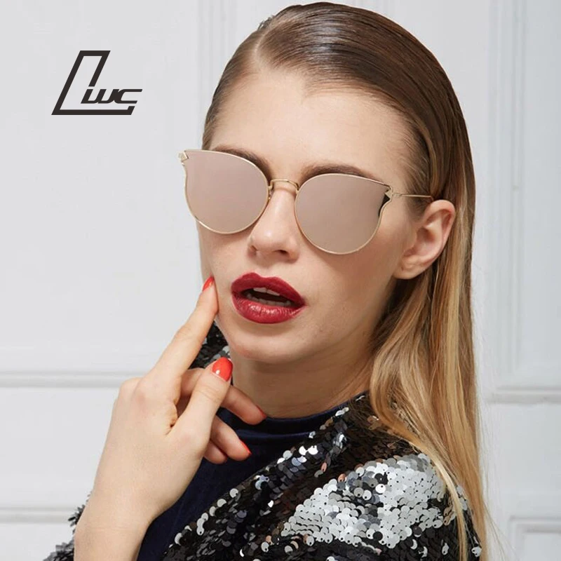 

2017 Italy Hipster Luxury Brand Designer Ladies Sunglasses Women Cat Eye Arrow Shapes Mirror Oval Cateye Men Sun Glasses Female