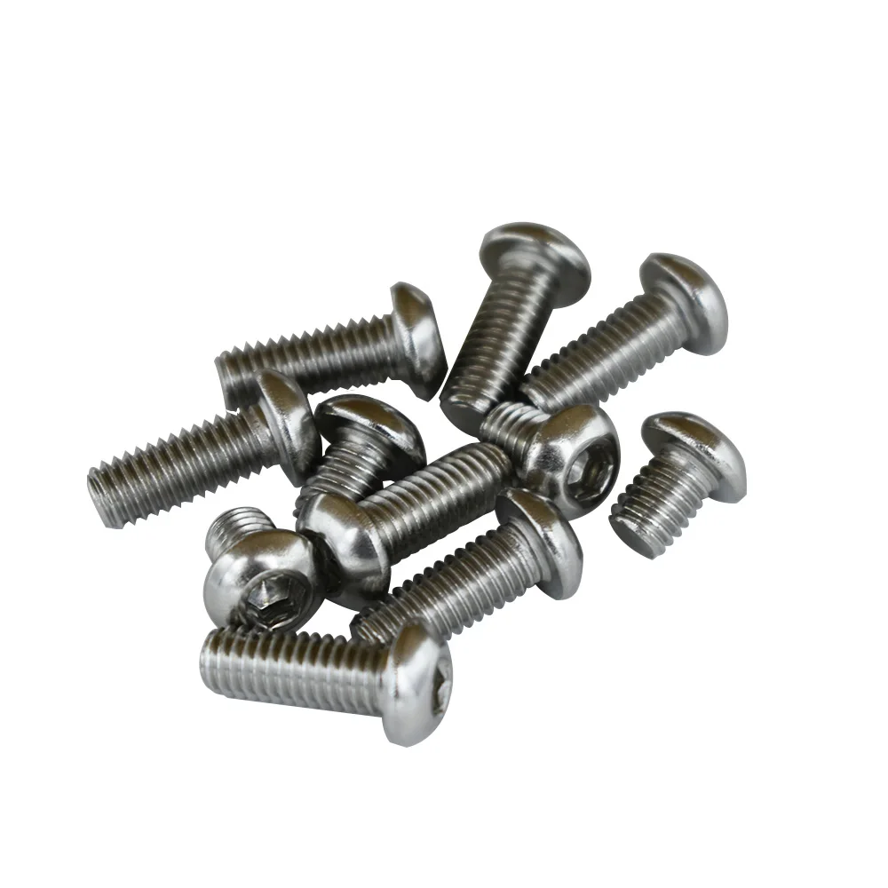 ISO7380 304 Stainless Steel Hexagon Socket Button Head Screws M10