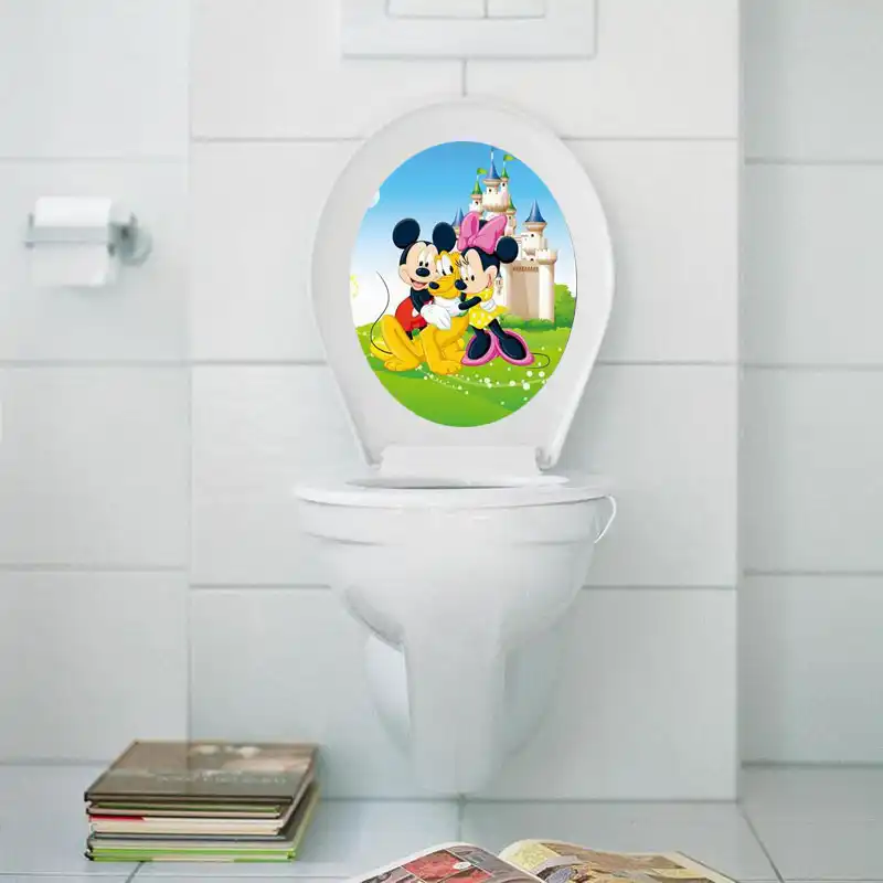 Winnie The Pooh Toilet Stickers Wall Sticker Kids Animal Border Stickers Wall Sticker Kids Animal