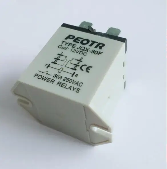 Промежуточное реле JQX-30F 2Z 30A силовое реле 8pin DC12V DC24V AC110V AC220V