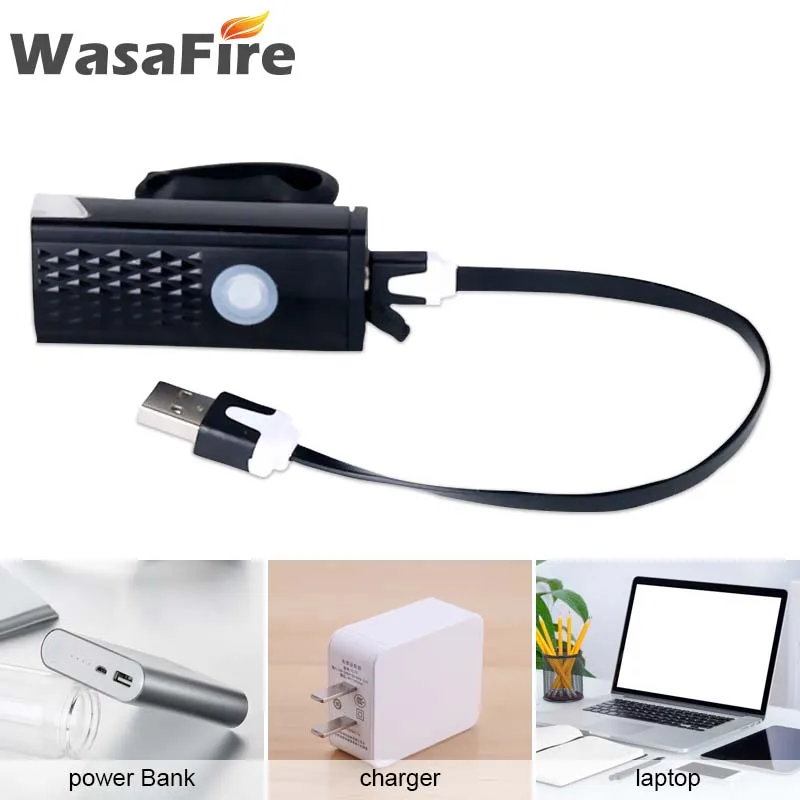 

Bike Light USB Rechargeable 300 Lumen 3 Mode Bicycle Front Light Lamp Bike Headlight Cycling LED Flashlight