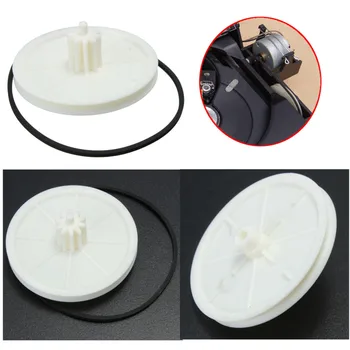

1Pc TMOEC CDM-4 CD Turntable Player Drawer Wheel Tray Gear White CDM4 Gear with Belt Changeable Tool Parts Assembly For Marantz