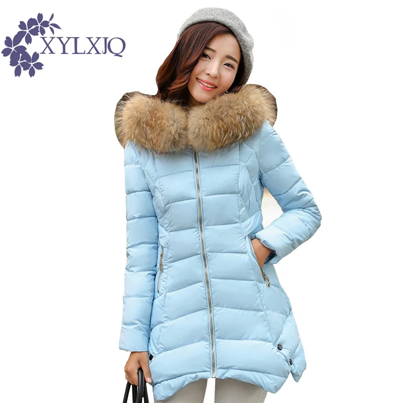 XYLXJQ 2017 New Cotton Coat Women Parka Autumn Winter