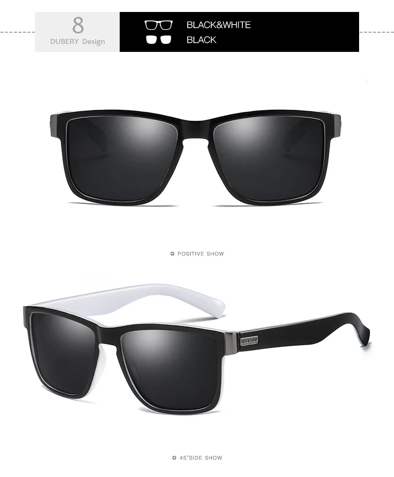 DUBERY поляризационные солнцезащитные очки, солнцезащитные очки для рыбалки, кемпинга, пеших прогулок, мужские солнцезащитные очки для мужчин, Ретро стиль, Дешевые Роскошные брендовые дизайнерские очки