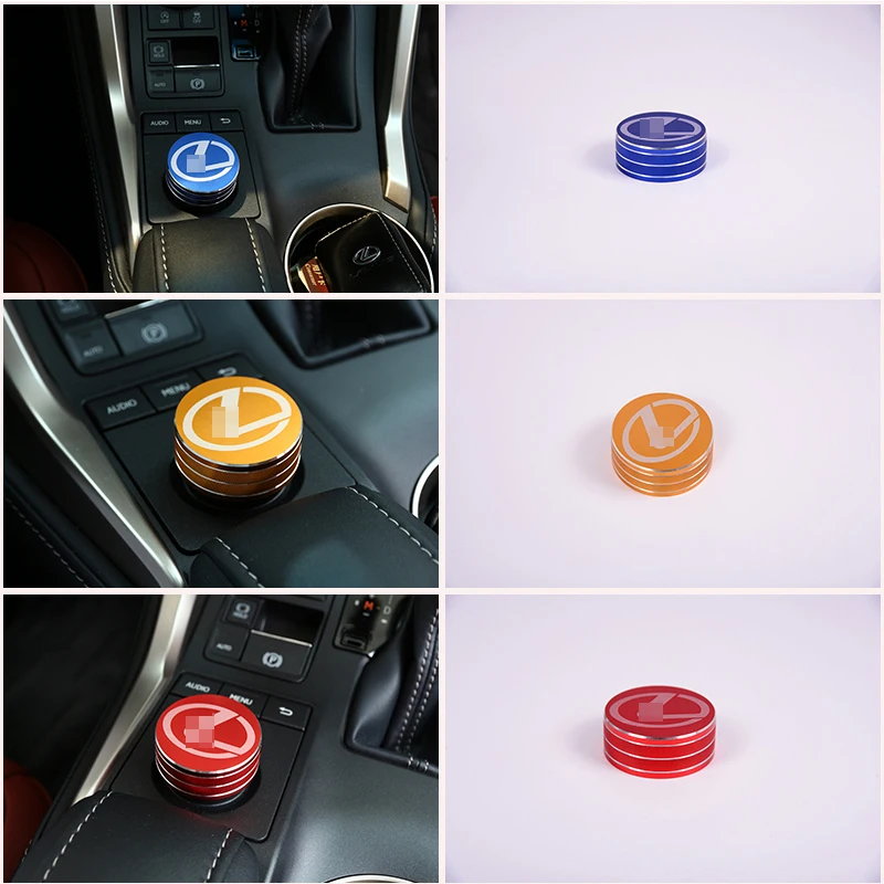 Aluminum alloy Mouse Knob Cover Trim For Lexus RX200t 450h