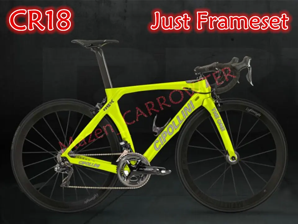 Best 2018 latest T1000 3K/1K MCipollini RB1K THE ONE carbon road frame Cipollini XXS/XS/S/M/L/XL 24 color for selection 25