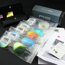 Pilot USA. RE Sun glass es мужские высококачественные брендовые дизайнерские RANDOLPH зеркальные линзы из закаленного стекла AGX AO солнцезащитные очки es мужские YQ1005