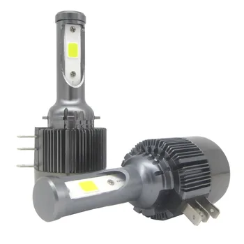 

2pcs H15 Car LED Headlight 110W 26000LM Bulbs 6000K COB Chips LED Headlights Usage for Cars headlight fog light