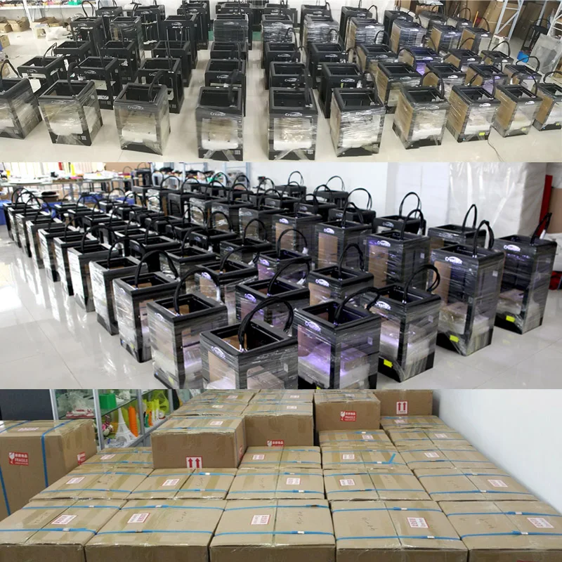  dual triple extruder metal frame desktop impresora 3d printer big print size 300x250x520 mm Creatbo
