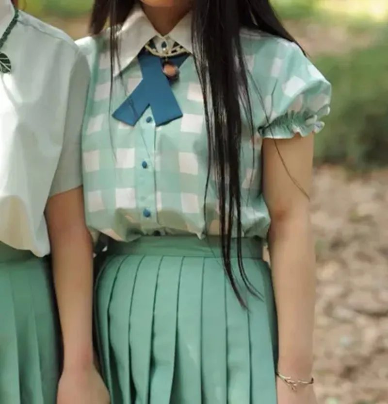 JK Plaid Blouse (7)