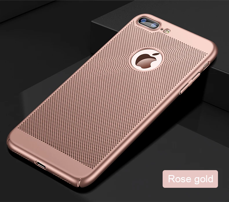 YOJOCK Breathing Phone Case for iPhone 7 8 Plus 6s 5s SE Shockproof PC Back Covers Shell Protective Housing for iPhone 6s Plus 15