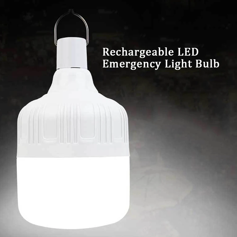 

Light Bulb E27 220V 10W Emergency Lightings Energy Saving Outdoor Camping Lamp USB Charging LED Light