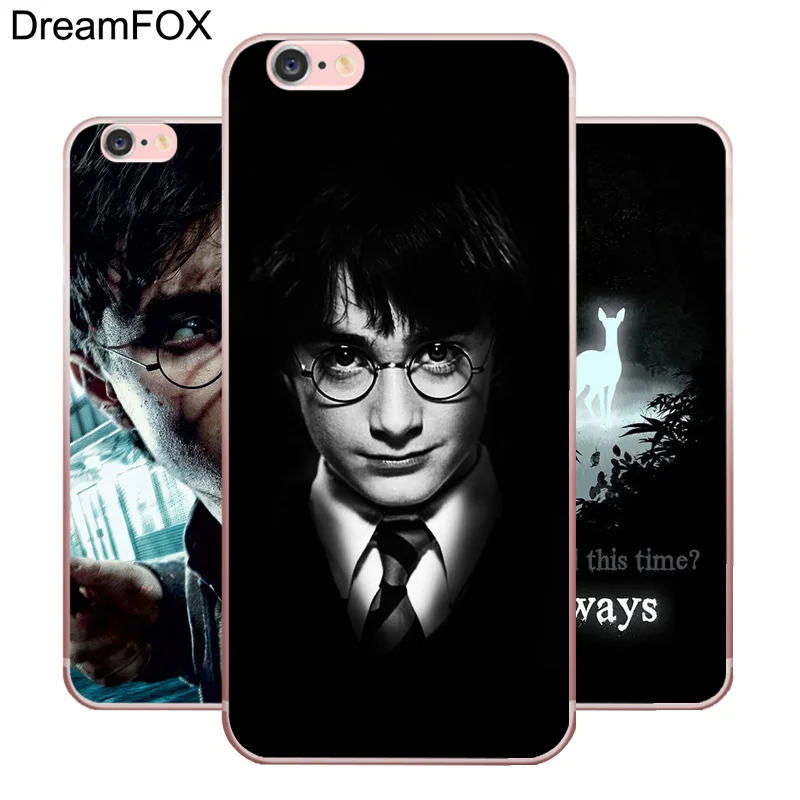 DREAMFOX N047 Гарри Поттер Мягкий ТПУ силиконовый чехол для Apple iPhone XR XS Max 8X7 6 6S Plus 5 5S SE 5C 4