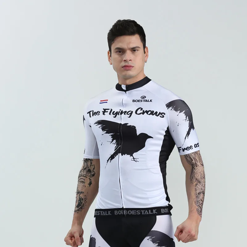 summer men white short sleeve cycling clothing high quality comfort bicycle jersey go pro team custom mtb shirt camisa ciclismo