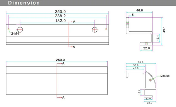 Magnetic Lock Bracket
