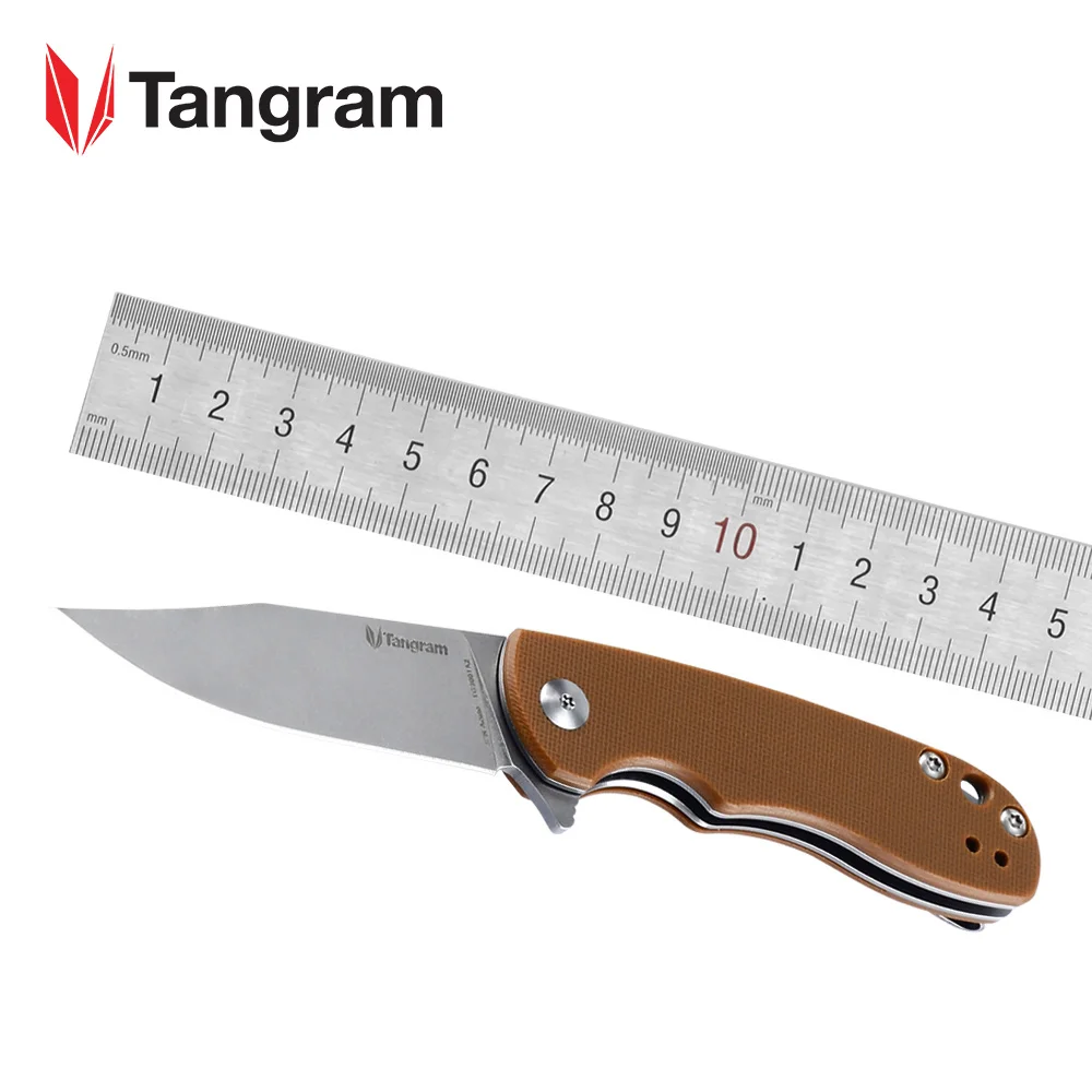 

TANGRAM knives folding blade browning knife mini knife outdoor camping hunting EDC tools