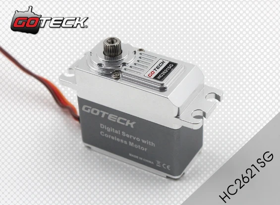Goteck высокий крутящий момент Стандартный цифровой dc Серводвигатель HC2621SG с 16/20kg cm