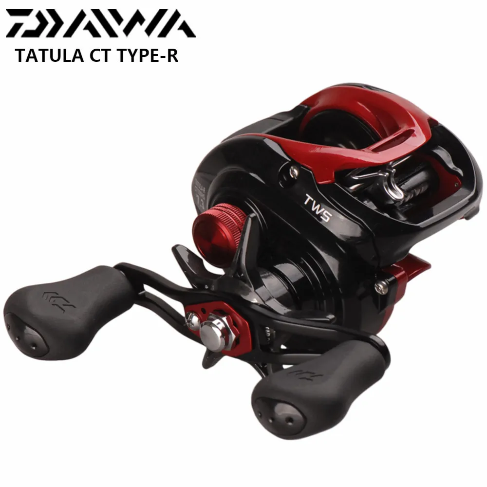 Оригинальный Daiwa tatola CT TYPE R 100HS 100HSL 100XS 100XSL 7 3: 1/8. 1:1 baitcasing Рыболовная катушка 8BB TWS