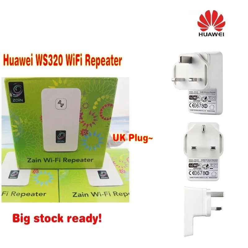 Brand New Huawei WS320 Wireless WiFi Signal Repeater 3G WiFi Repeaterin ModemRouter Combos