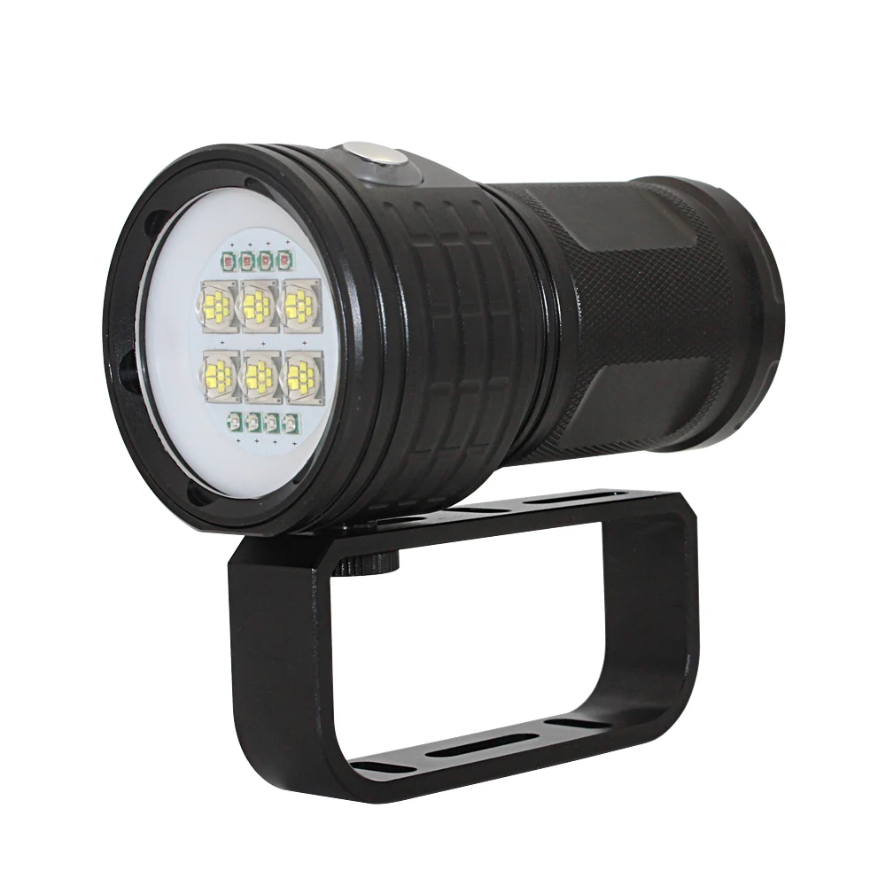  New LED Diving Flashlight Waterproof Camera Tactical underwater Video diving light Torch XHP70/90 X - 32992493908