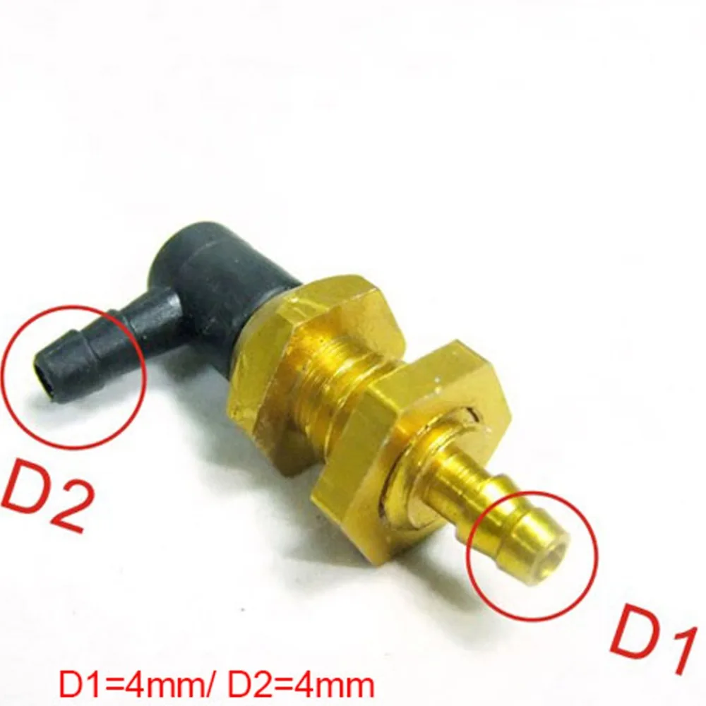 

6STARHOBBY L Type Oil Drum Connector Fuller Nozzle D4x M8 for RC Gas Airplane Model