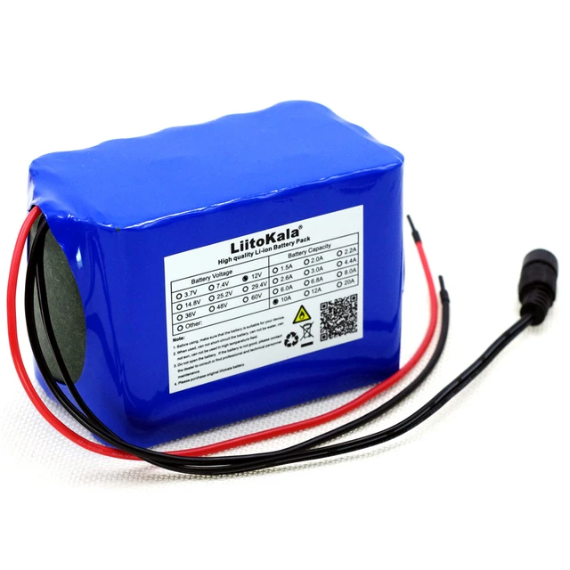 Batterie 12v Li-ion lithium rechargeable