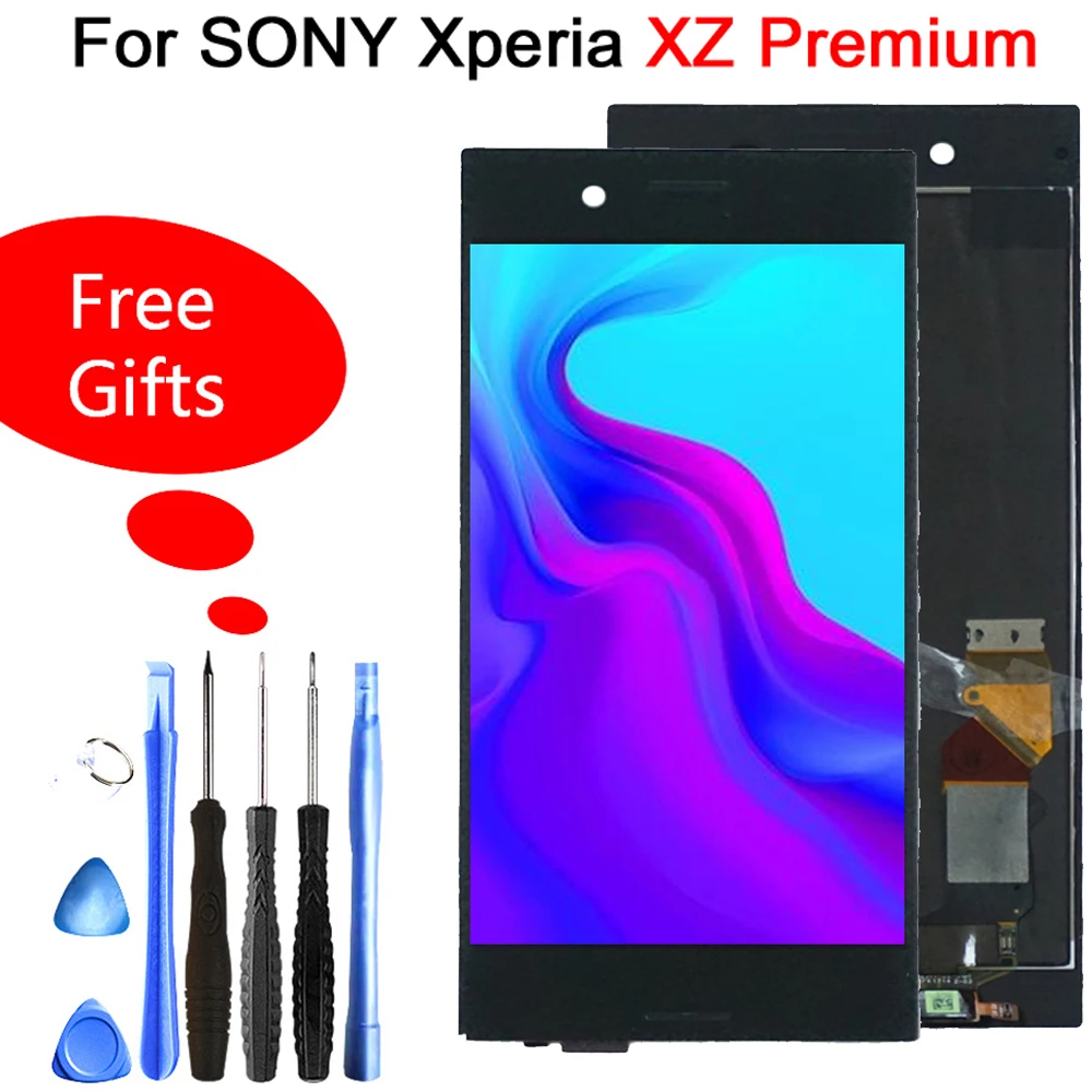 

Quality LCD Display For Sony Xperia XZP XZ Premium G8142 E5563 G8141 Touch Screen Digitizer Sensor Panel Assembly