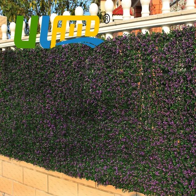 Uland 1 Sqm Plastic Plants Leaves Panels Garden Fence Artificial Uland 1 Sqm Plastic Plants Leaves Panels Garden Fence Artificial Boxwood Hedge Mat Indoor Wall Cover