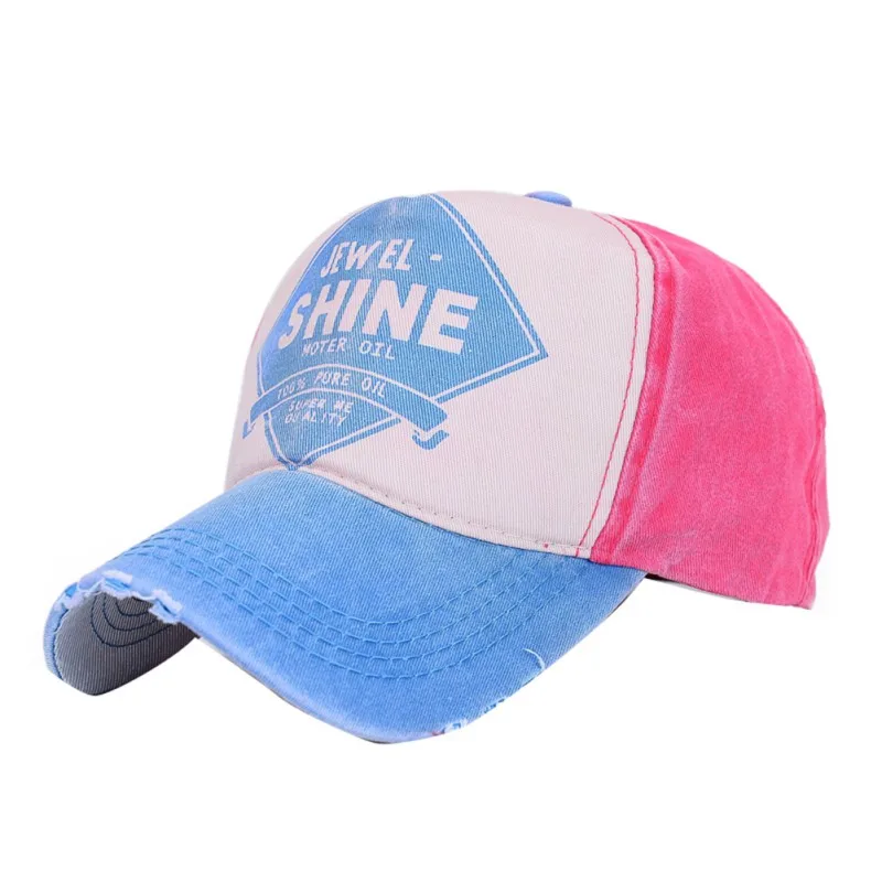Унисекс для женщин и мужчин регулируемый бейсбол, гольф кепка для мужчин и женщин хип-хоп Snapback Спортивная Выходная шляпа - Цвет: Синий