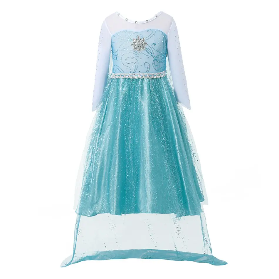 Elsa Dress with Cloak (1)