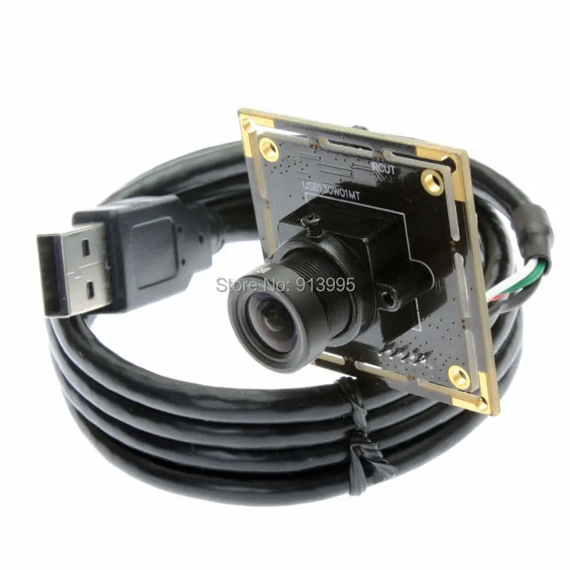 Elp 1.3 Мп 960 P HD CMOS AR0130 0.01Lux низкой освещенности безопасности 3.6 мм объектив небольшой CCTV USB Камера модуль HD для ATM, киоск