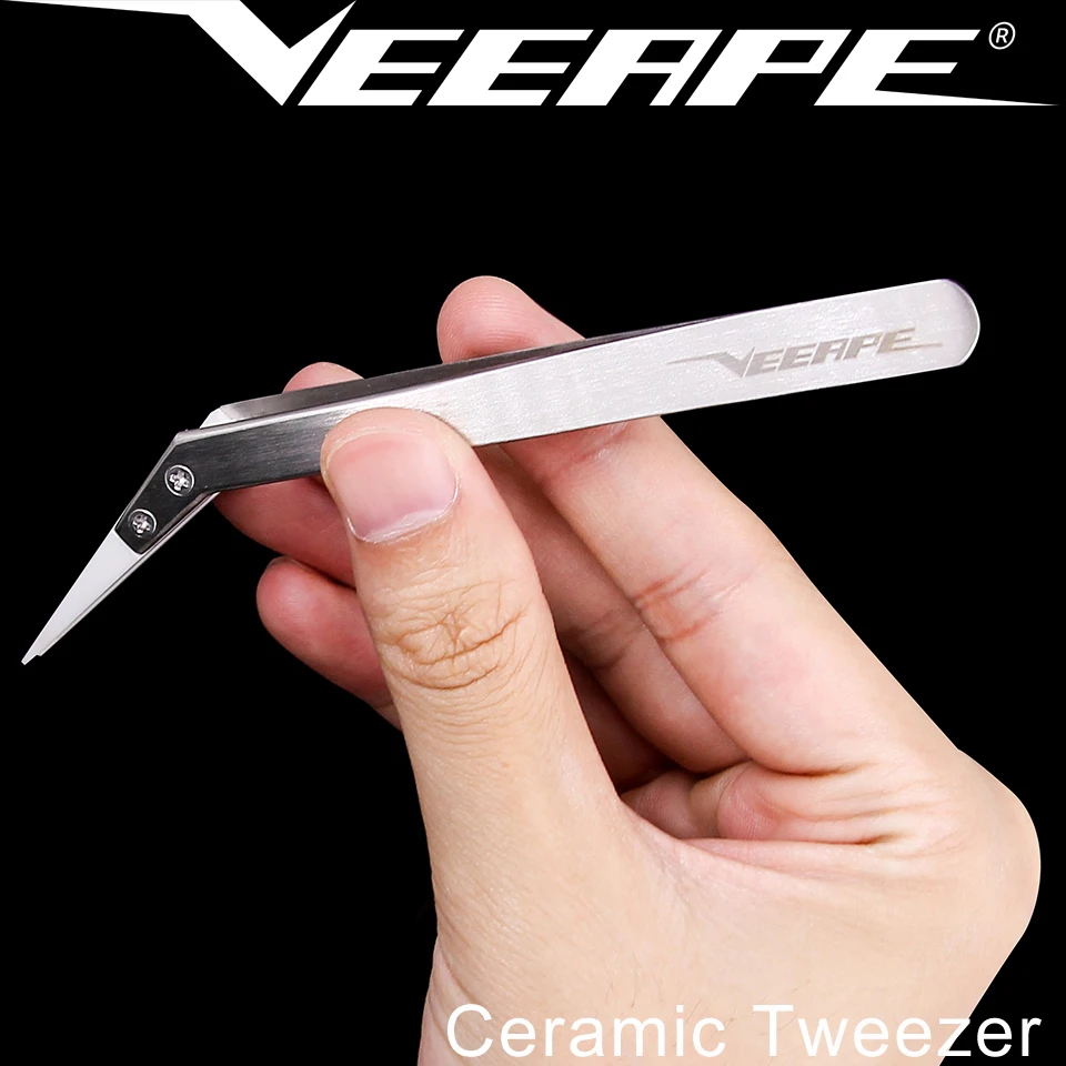 Authentic Veeape Multifunctional Ceramic Tweezer Vape DIY Tool For RDA
