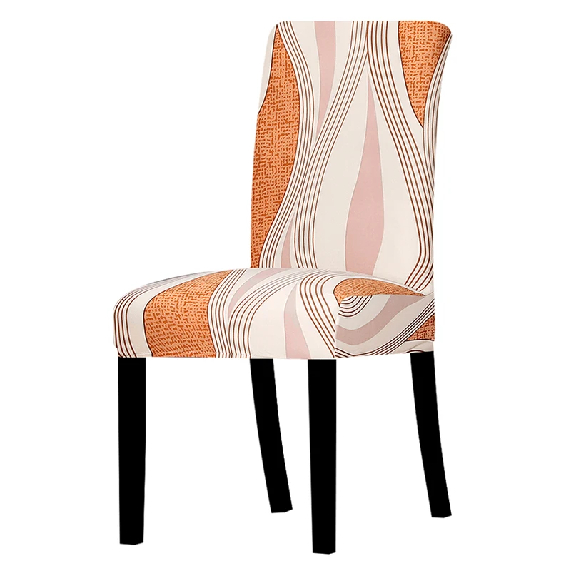 Printed Chair Cover Washable Removable Big Elastic Seat Arm Covers Slipcovers Stretch For Banquet Hotel Office dining room - Цвет: K294