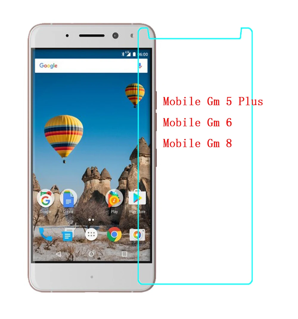 

For General Mobile Gm 5 6 8 Plus Tempered Glass Protective Scratch-proof Screen Protector For Gm 5 Plus+Glass Protector