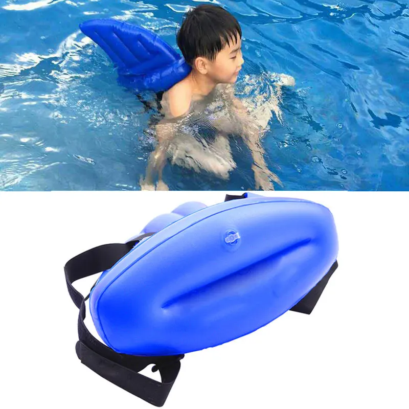

Kid's toy learning to swim artifact shark fins copycat inflatable children swimming pool Life buoy floats swimming rings